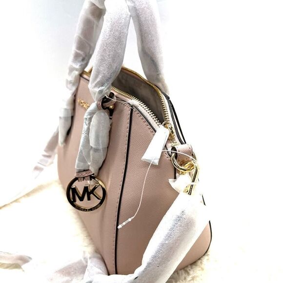 🔥🎁NWT! Michael Kors CIARA Satchel Handbag Medium Ballet Pink Msrp:$368.00 - Picture 4 of 6
